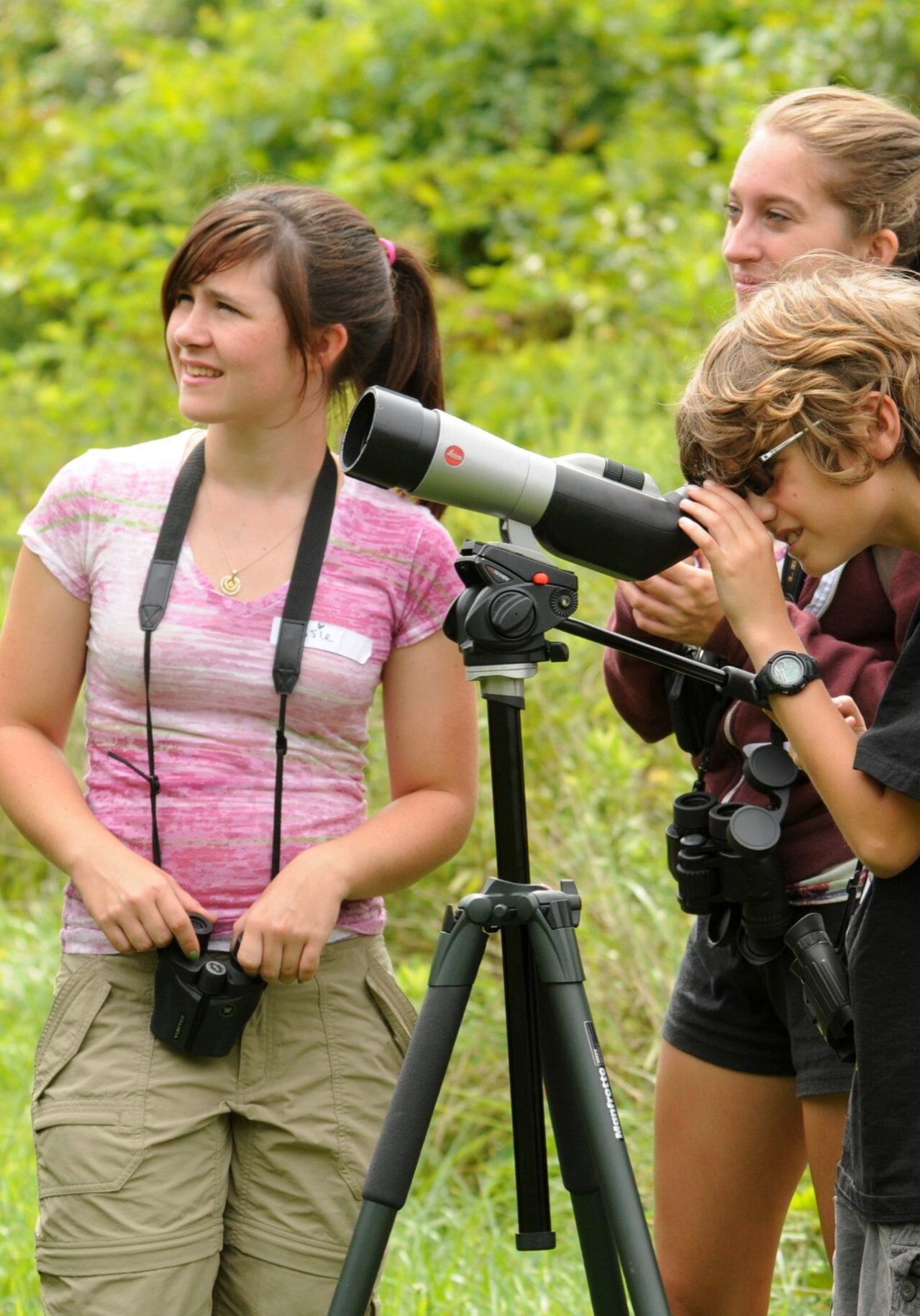 Youth Birders at Middle Run N.A.